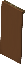 Brown wall banner