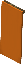 Orange wall banner